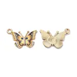 Light Gold Alloy Enamel Pendants