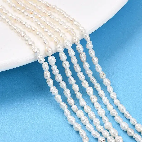 Natural Cultured Freshwater Pearl Beads Strands
