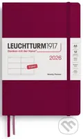 Weekly Planner 2026 Medium (A5) Port Red