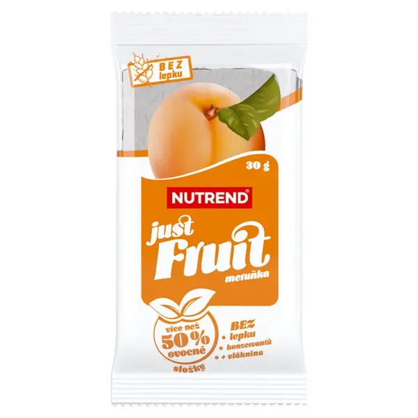 NUTREND Just Fruit tyčinka marhuľa bez lepku 30 g