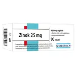 GENERICA Zinok 25 mg 90 tabliet