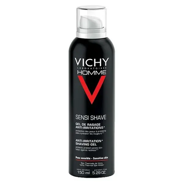 VICHY Homme Gél na holenie proti podráždeniu pleti 150 ml