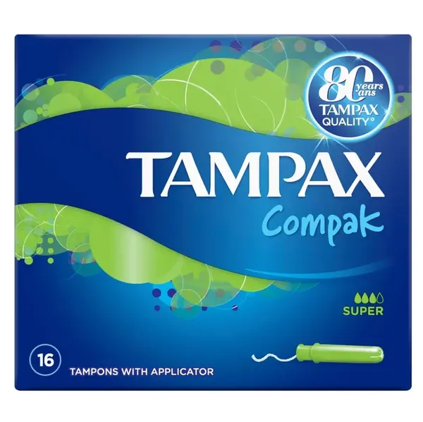 TAMPAX  Tampony Compak Economy Super 16 kusov
