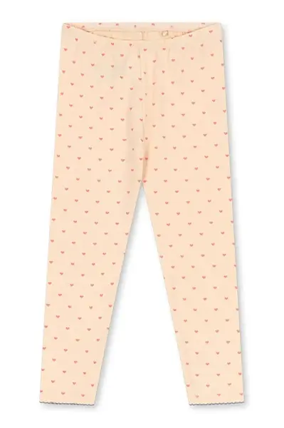 Konges Sløjd  legíny dětské bavlněné s elastanem BASIC PANTS GOTS