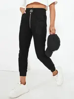 Dámské tepláky DERCY granátové