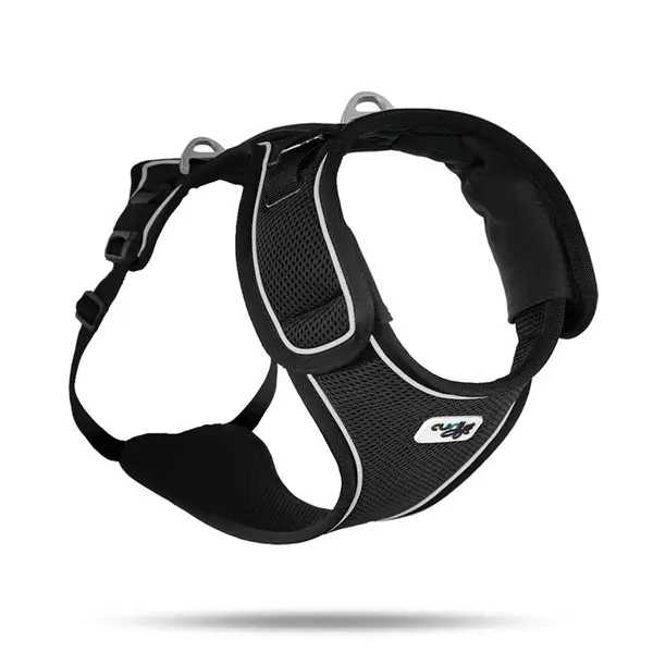 Curli Postroj pro psy Belka Black XL , 30-45 kg