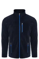 24601 Dewberry 5 Pocket Outdoor Full Zipper Fleece Jacket-NAVYVERT-2