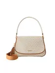MICHAEL Michael Kors Kabelka  krémová / karamelová / brokátová