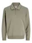 JACK & JONES Mikina 'JJBRADLEY'  olivová