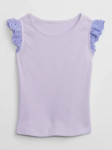 GAP Dětský top s madeirou - Holky