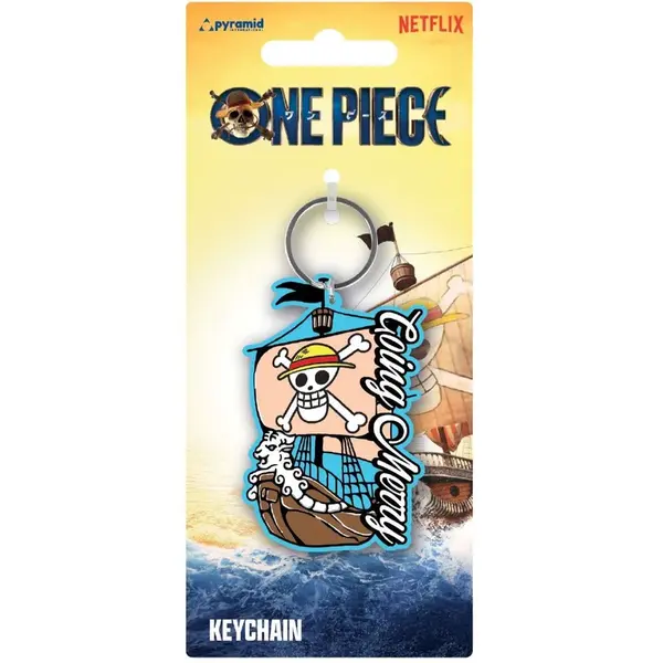 Pyramid International One Piece Gumová kľúčenka Live Action