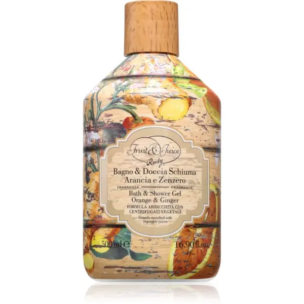 Rudy - Le Maioliche Arancia e Zenzero sprchový gel 500 ml