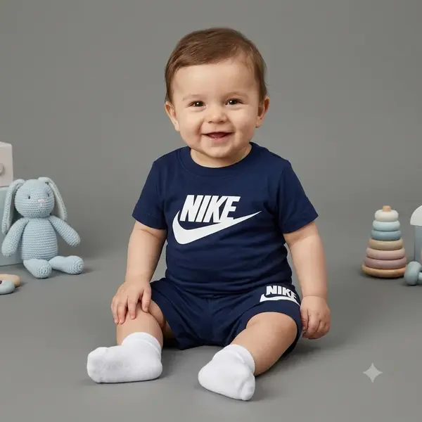 Nike club tee and short set 3m