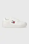 Tommy Jeans  Kožené sneakers boty  TJW RETRO BASKET ESS