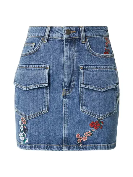 Desigual Sukňa 'FAL_CARRY'  modrá denim