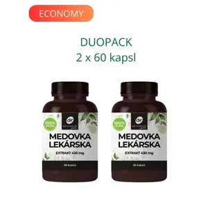 DR. FLEMING Medovka lekárska extrakt 430mg 2x60 kapsúl DUOPACK