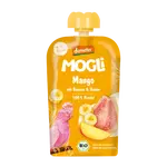 MOGLi bio mango kapsička s banánom a guavou s certifikáciou Demeter