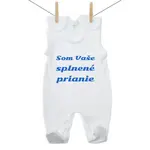 Boodyy Dupačky Splnené prianie Modrá 80 (9-12 mesiacov)