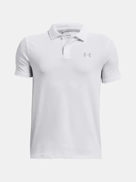 Under Armour Tričko UA Performance Polo-WHT - Kluci