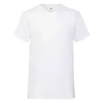 bílé pánské tričko Valueweight V-neck Fruit of the Loom