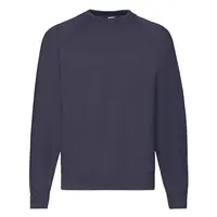 Granatowa bluza męska Raglan Sweat Fruit of the Loom