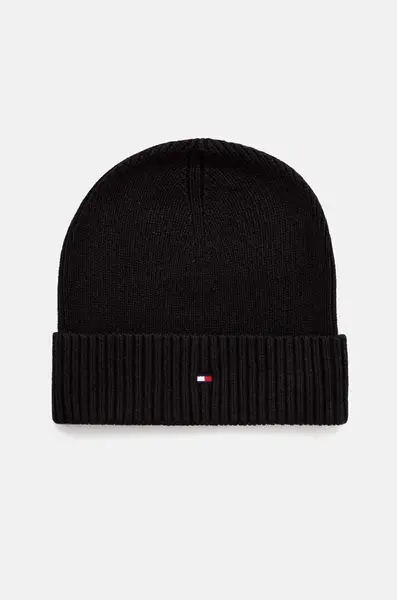 Tommy Hilfiger Čepice s příměsí kašmíru Tommy Hilfiger