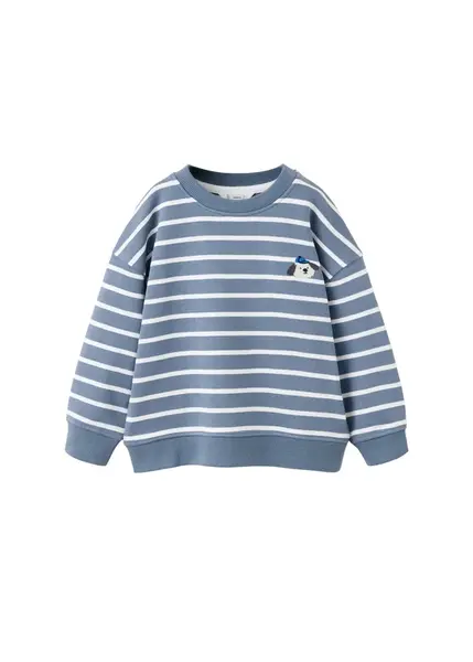 MANGO KIDS Sveter  opálová / biela