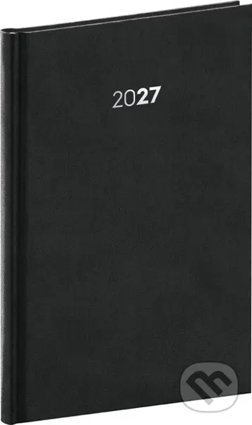 NOTIQUE Týždenný diár Balakon 2027 (čierny)