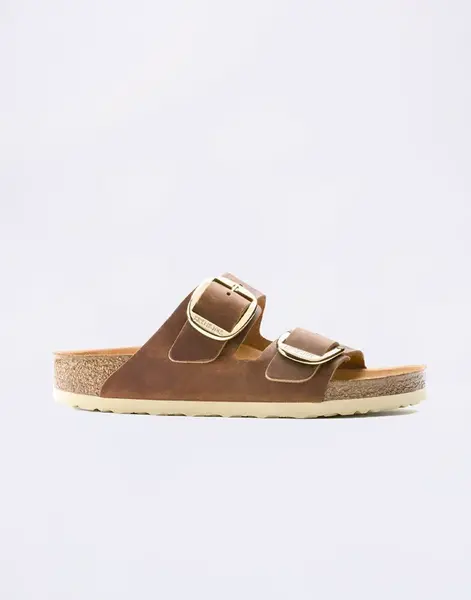 Birkenstock Arizona Big Buckle Oiled Leather Cognac 40