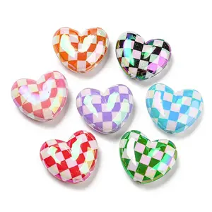 UV Plating Opaque Acrylic Beads
