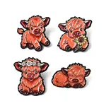 Baking Paint Zinc Alloy Lapel Pin Backs for Backpack Clothes