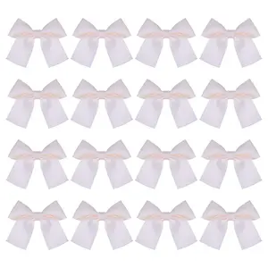 16Pcs Polyester Bowknot Ornament Accessories