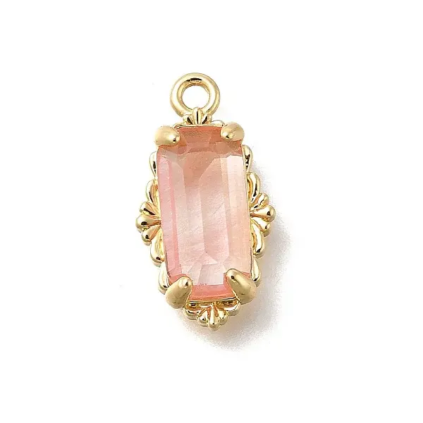 Brass Glass Charms