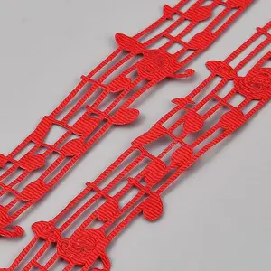 100 Yards Polyester Musical Note Lace Trim