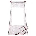 Polyester Vertical Painted Scroll
