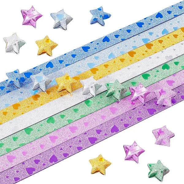 Lucky Star Origami Paper