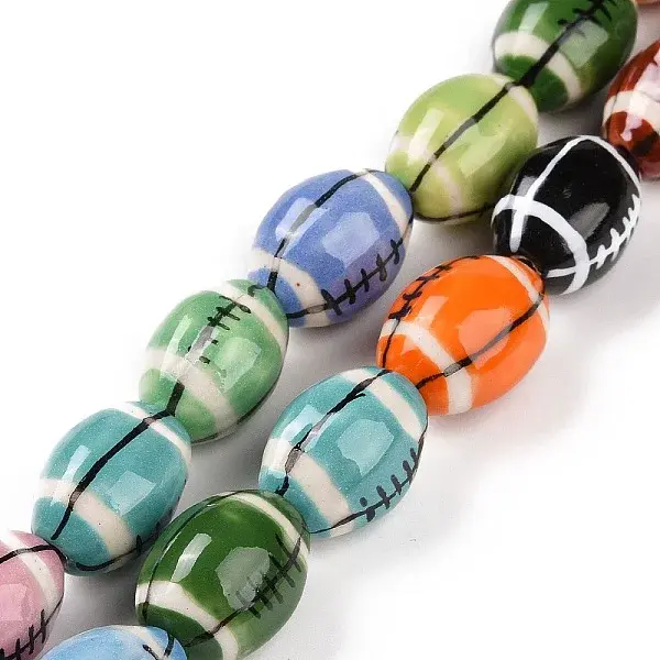 Handmade Porcelain Beads Strands