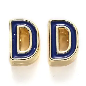 Rack Plating Alloy Enamel Beads