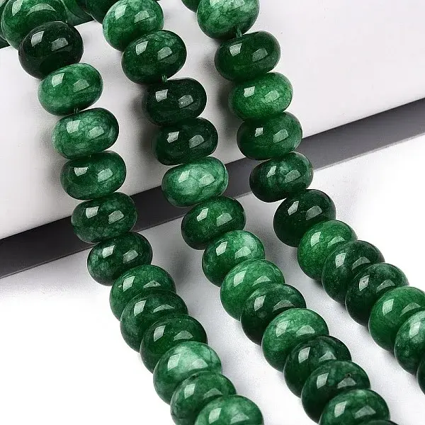 Natural White Jade Beads Strands