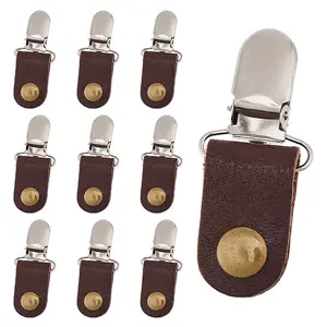 10Pcs Cowhide Shoe Buckle Clips