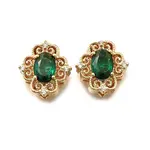 Brass Glass Beads