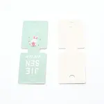 Paper Hair Ties Display Cards