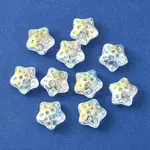 Transparent Electroplate Glass Beads