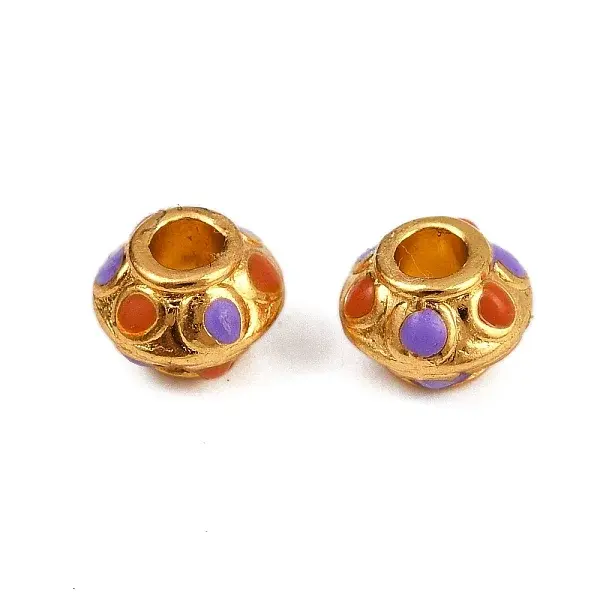Alloy Enamel Beads