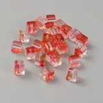 Baking Paint Transparent Glass Beads