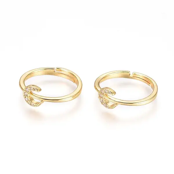 Adjustable Brass Finger Rings