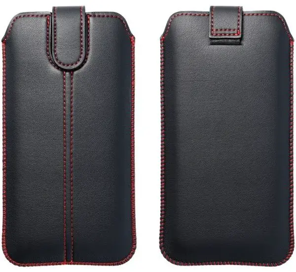 Univerzální pouzdro na Nokia C5 / E52 / 515, Forcell Pocket Ultra Slim M4, černá