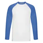 Tričko Baseball Fruit of the Loom White