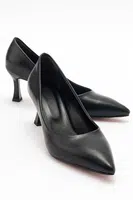 Dámské boty LuviShoes PEDRA černé s podpatkem