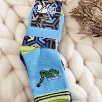 Just Play Dětské bavlněné ponožky se vzory 5-balení vícebarevné